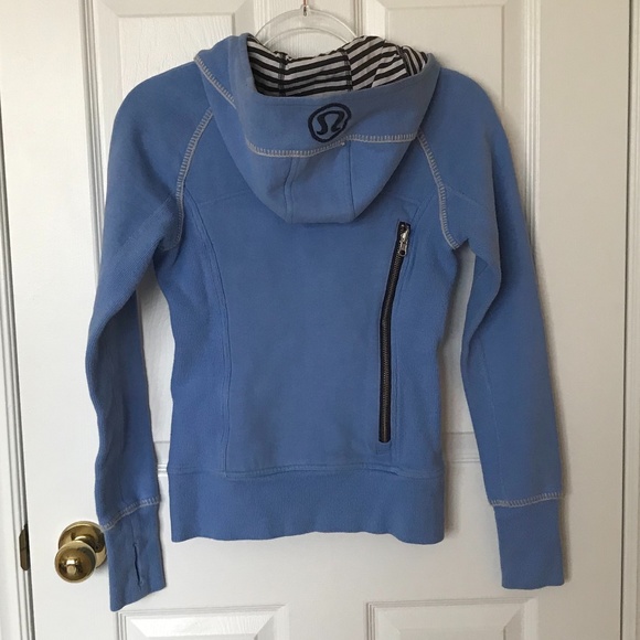 LULULEMON Limited Edition Blue Scuba Hoodie 2 - Picture 5 of 8